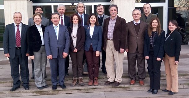 TÜSEB heyeti GTÜ'yü ziyaret etti