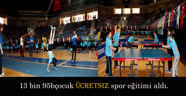 Ücretsiz Spor Eğitimi Verildi