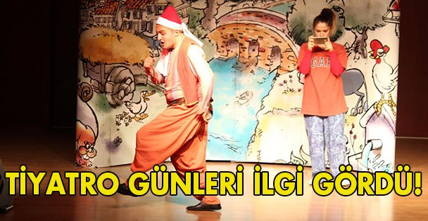 Ücretsiz Tiyatro günleri ilgi görüyor