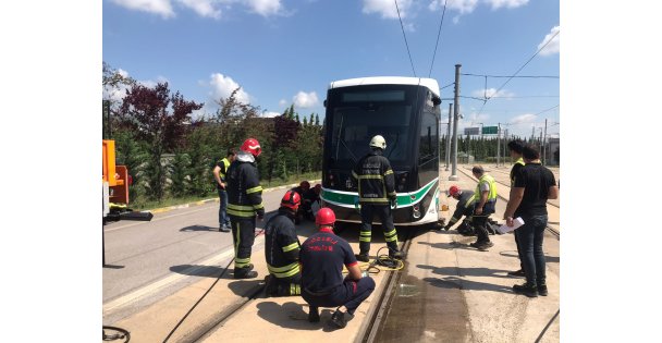 UlaşımPark'tan gerçeği aratmayan tatbikat