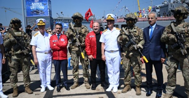 Ulaştırma ve Altyapı Bakanı Sayın Abdulkadir Uraloğlu, TEKNOFEST Mavi Vatan'ı Ziyaret Etti