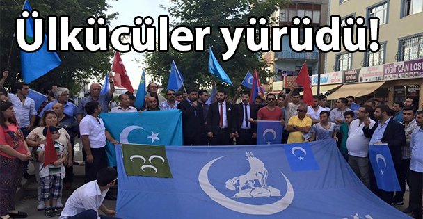 Ülkücüler yürüdü!