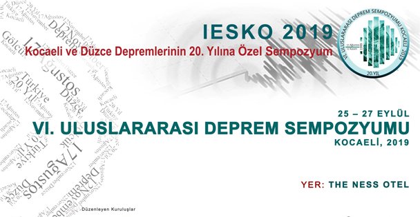 Uluslararası Deprem Sempozyumu Kocaeli'nde yapılacak
