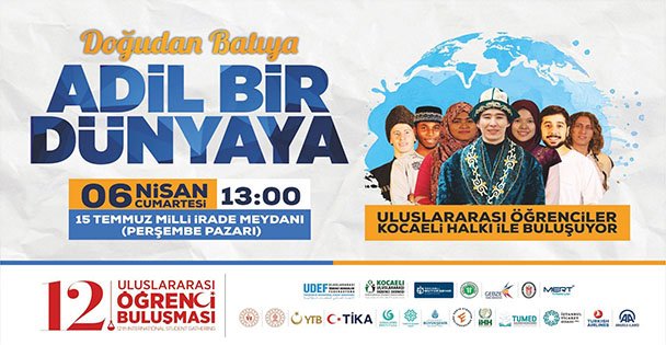 Uluslararası öğrenci buluşması 6 Nisan'da