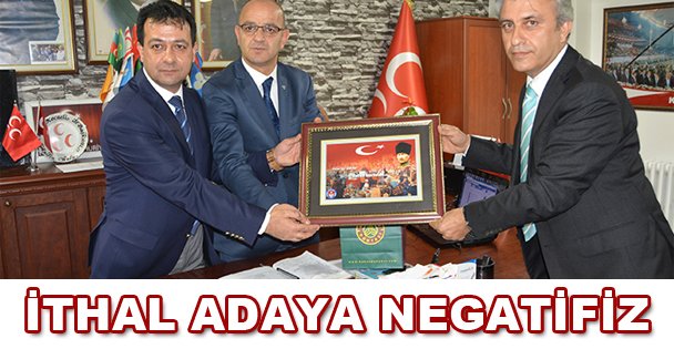 Ünlü: İthal adaya negatifiz