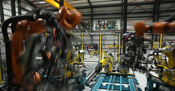 Ünlü otomobil firmalarının robotik üretim hatları Kocaeli'den
