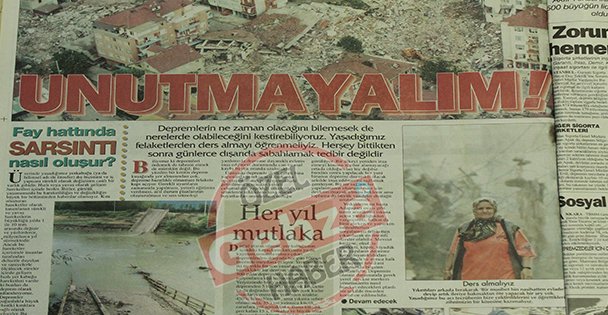 Unutmadık!
