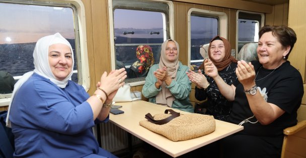 Üretime ara, mehtap turu ile keyifli bir mola