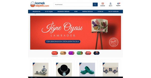 Ürünlerin yüzde 65'inin satıldığı;  komeksepeti.com 1 yaşında