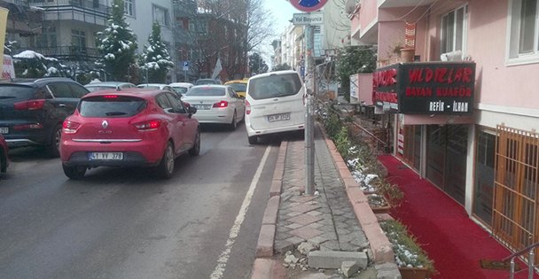 Uygunsuz park şikayetleri sürüyor!
