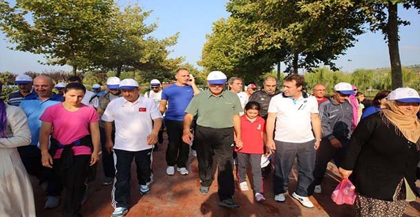 Uzun zaman sonra Darıca'da yürüyüşte!
