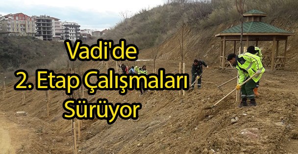 Vadi'de 2. Etap Çalışmaları Sürüyor