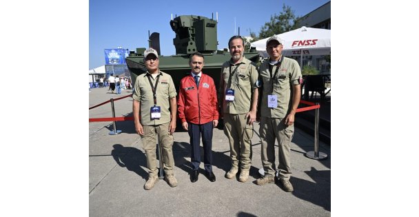 Vali Aktaş, 'TEKNOFEST Mavi Vatan” Alanındaki FNSS Savunma Sistemleri Standını Ziyaret Etti