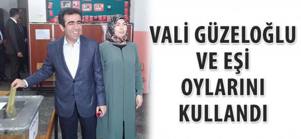 Vali Güzeloğlu ve eşi oyunu kullandı