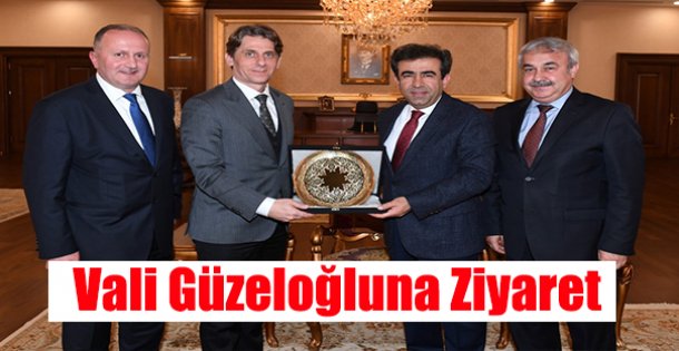 Vali Güzeloğlu'na ziyaret