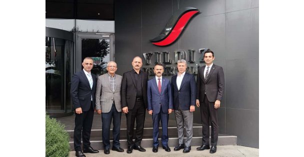 Vali İlhami Aktaş'tan Yıldız Demir Çelik'e Ziyaret