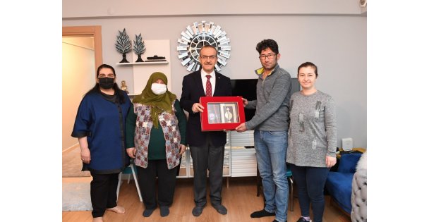 Vali Seddar Yavuz ve Eşi Selda Yavuz'dan Ziyaret