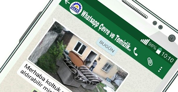 Vatandaş bildiriyor ekipler çözüyor!