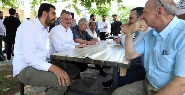 Vatandaşlardan Büyükakın'a, 'Biz dua ordusuyuz, sizler hizmet ordusu”