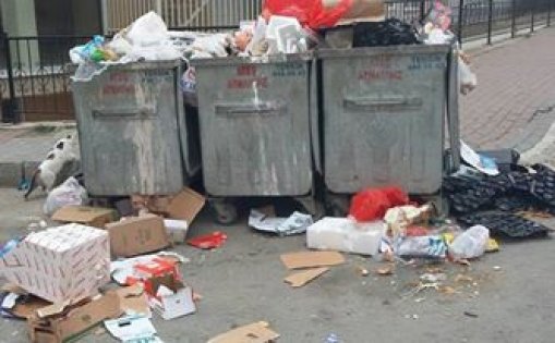 Vatandaştan çöp şikayeti
