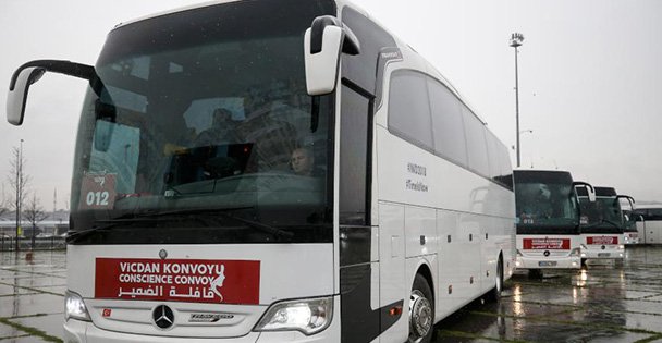Vicdan Konvoyu yola çıktı
