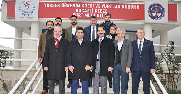 Yaman ve Ayar'dan KYK'ya ziyaret