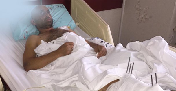 Yaralı işçi hayati tehlikeyi atlattı