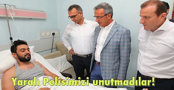 Yaralı Polisimizi unutmadılar!