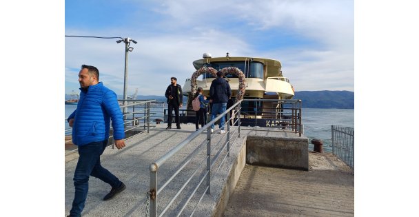Yarımca İskelesine ilgi bir hayli yüksek