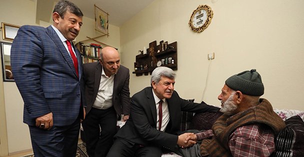 Karaosmanoğlu,Yaşlılar haftası ziyareti