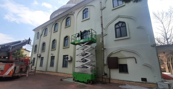 Yavuz Selim Camii'nin Dış Cephesini Yeniledi