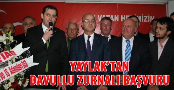 Yaylak başvurusunu yaptı