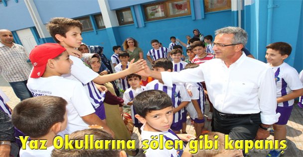 Yaz Okullarına şölen gibi kapanış