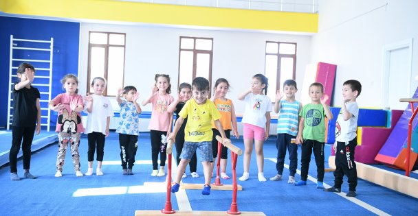 Yaz Spor Okullarında Eğitim Başladı