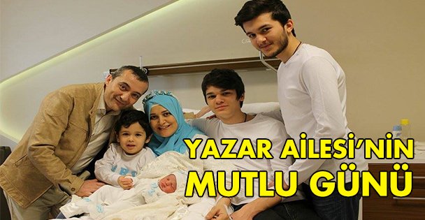 Yazar Ailesi'nin en mutlu günü!