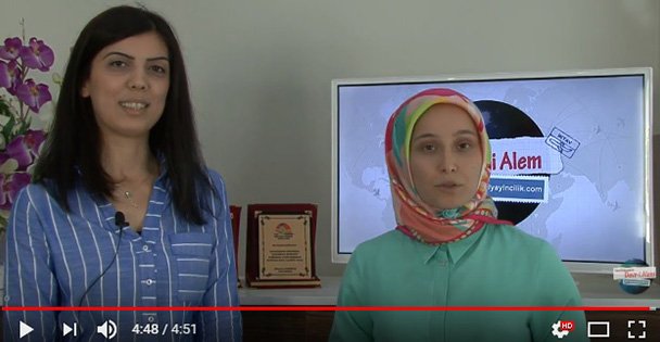 Yazar Ayşe Öğünç devrialemtv canlı yayınınında