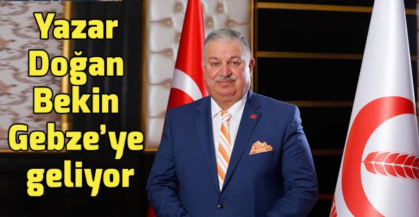 Yazar Doğan Bekin Gebze'ye geliyor