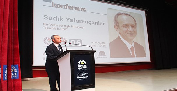 Yazar Yalsızuçanlar  Tevfik İleri'yi anlattı