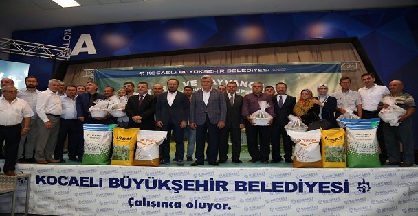 Yem bitkisi dağıtımı gerçekleştirildi