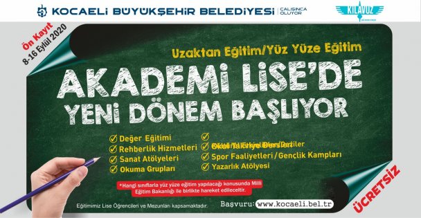 Yeni dönem kayıtları başladı