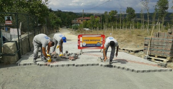 Yeni mahallelerde Üstyapı çalışmaları