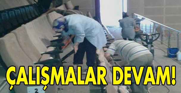 Yeni sezon çalışmaları devam ediyor