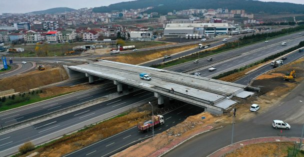 Yeni Tembelova Köprüsü'nün Kirişleri Konuldu