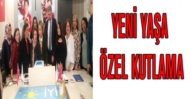 Yeni yaşa özel kutlama