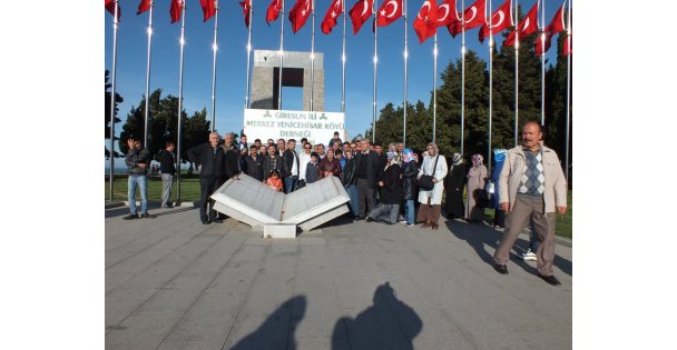 Yenicahisar'lılar Çanakkale'yi gezdi