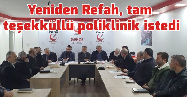 Gebze'ye tam teşekküllü poliklinik istedi