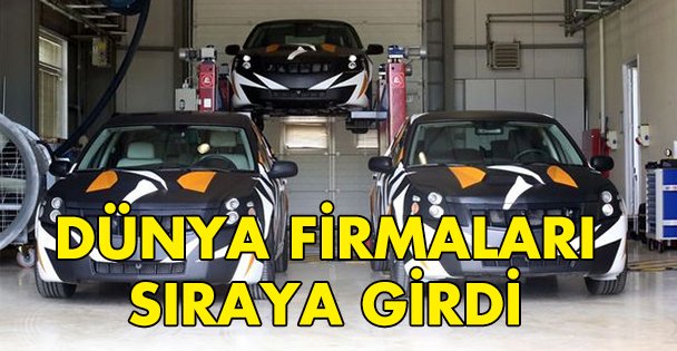 Yerli oto için sıraya girdiler!
