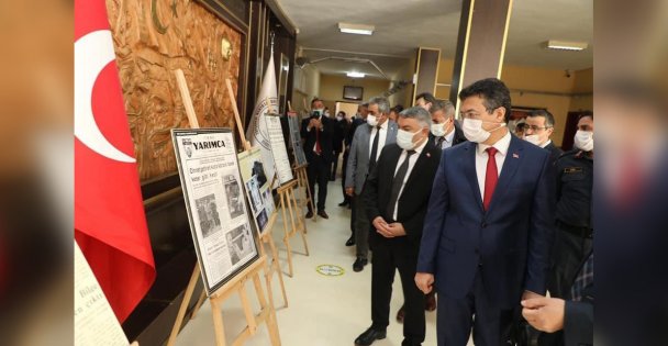 Yeşilay Haftasın'da Şehitler İçin Fidan Dikildi