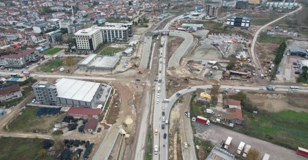 Yeşilova Solaklar Kavşağında 5 Köprüden 4'ü Tamam