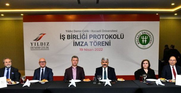 Yıldız Demir Çelik İle Kocaeli Üniversitesi İş Birliği Protokolü İmzaladı